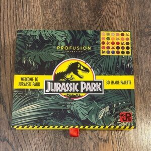 Profusion Cosmetics Jurassic Park 30-Shade Eyeshadow Palette - Yellow & Green